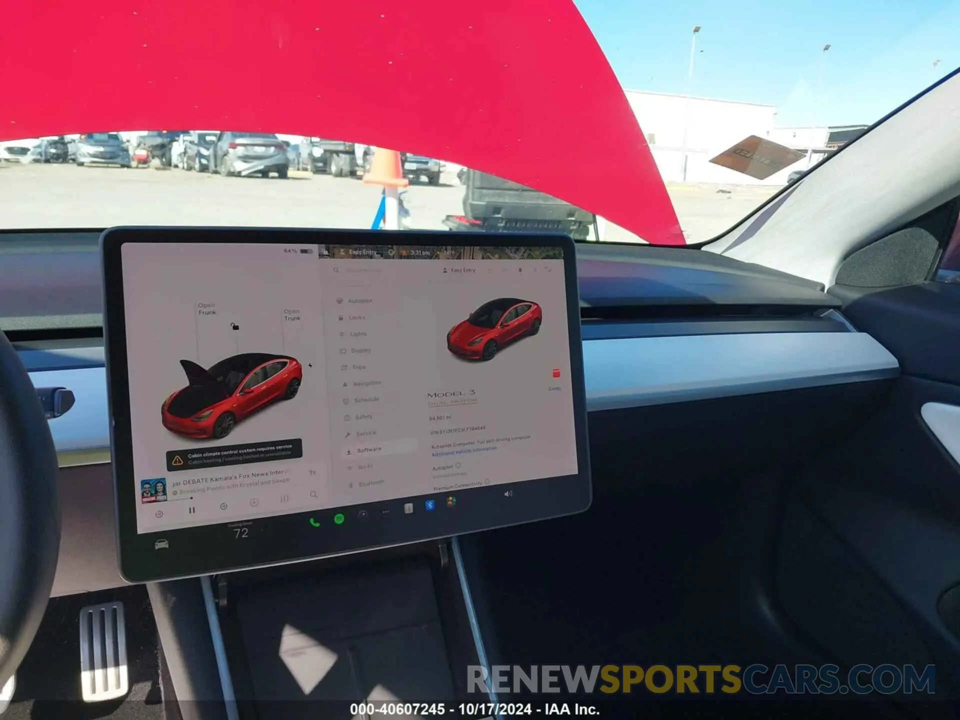 18 Photograph of a damaged car 5YJ3E1EC9LF784644 TESLA MODEL 3 2020
