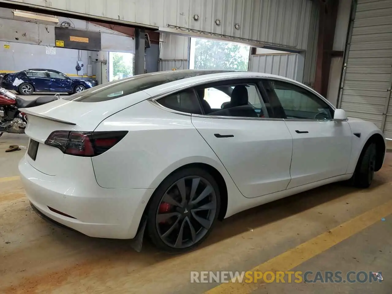 3 Photograph of a damaged car 5YJ3E1EC9LF796339 TESLA MODEL 3 2020