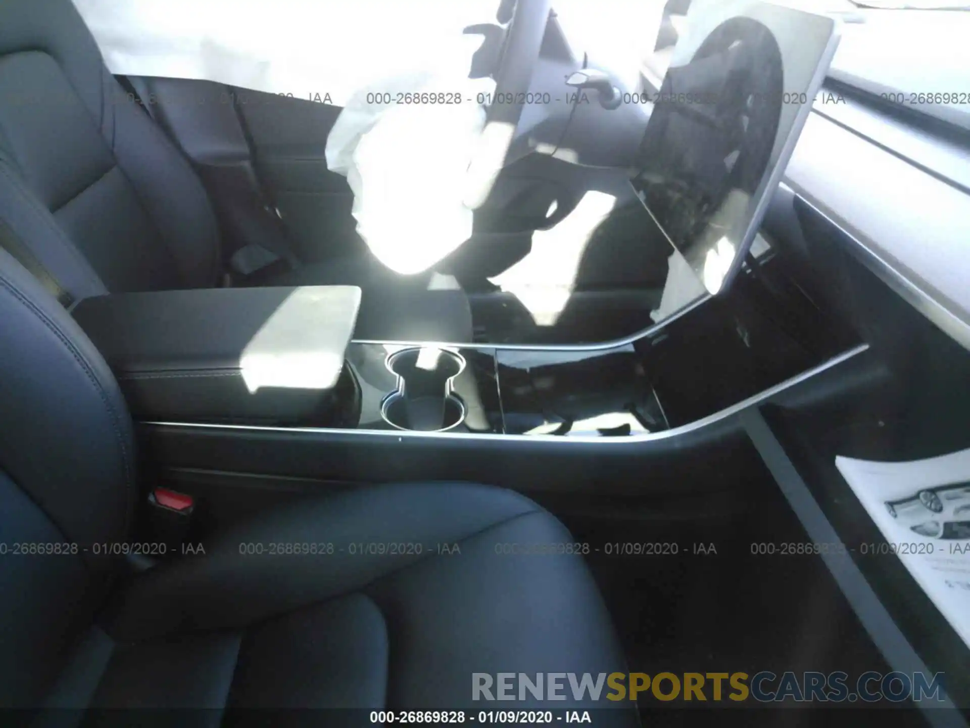 5 Photograph of a damaged car 5YJ3E1ECXLF586882 TESLA MODEL 3 2020