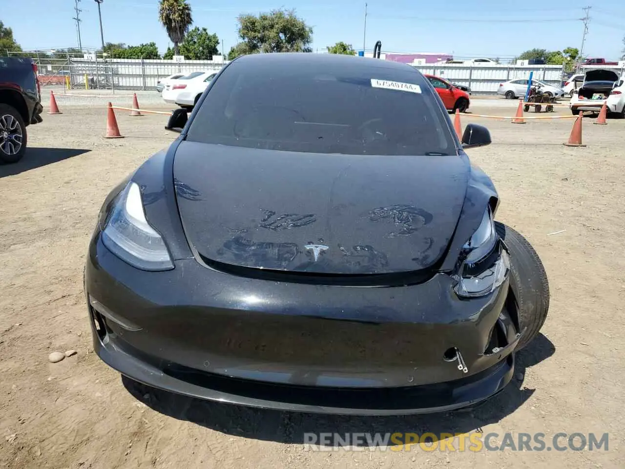 5 Photograph of a damaged car 5YJ3E1EA0MF005485 TESLA MODEL 3 2021