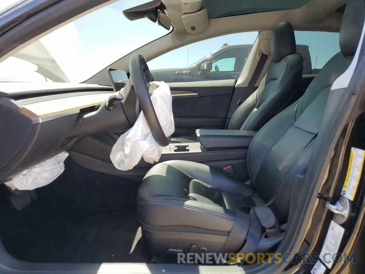 7 Photograph of a damaged car 5YJ3E1EA0MF005485 TESLA MODEL 3 2021