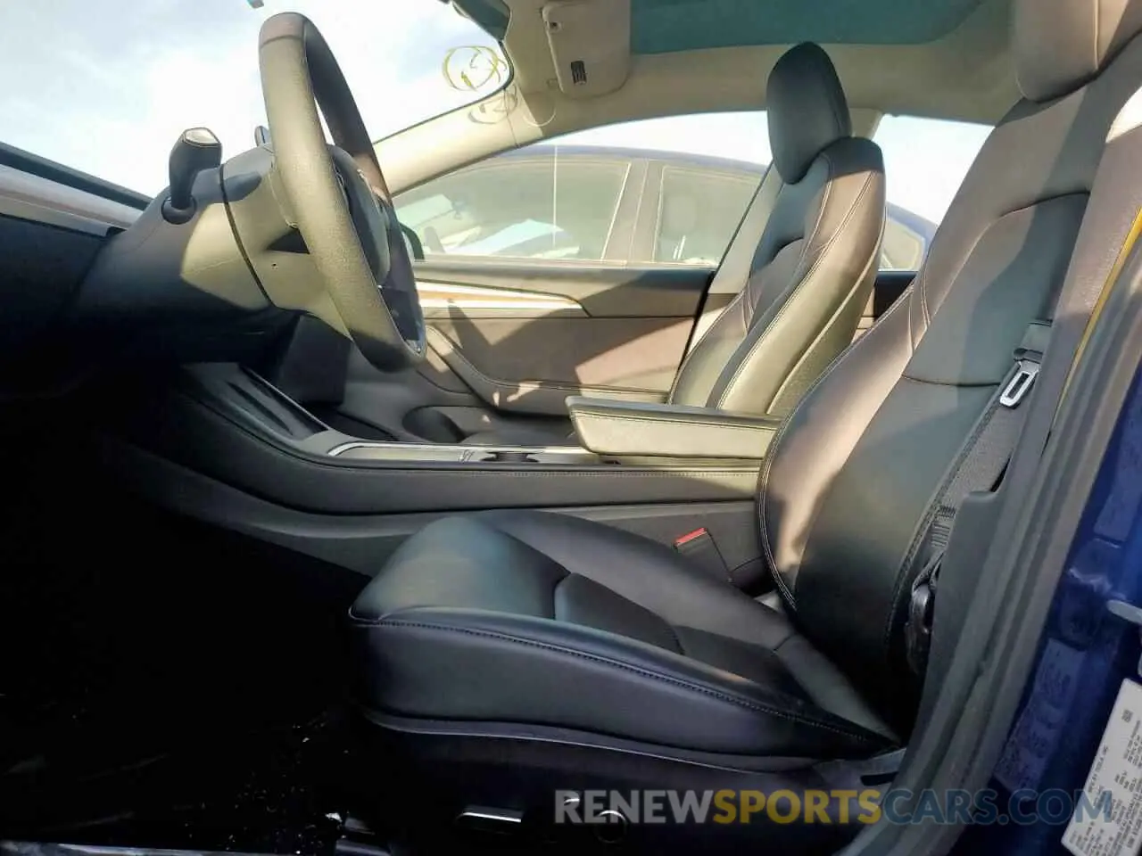 7 Photograph of a damaged car 5YJ3E1EA0MF014607 TESLA MODEL 3 2021
