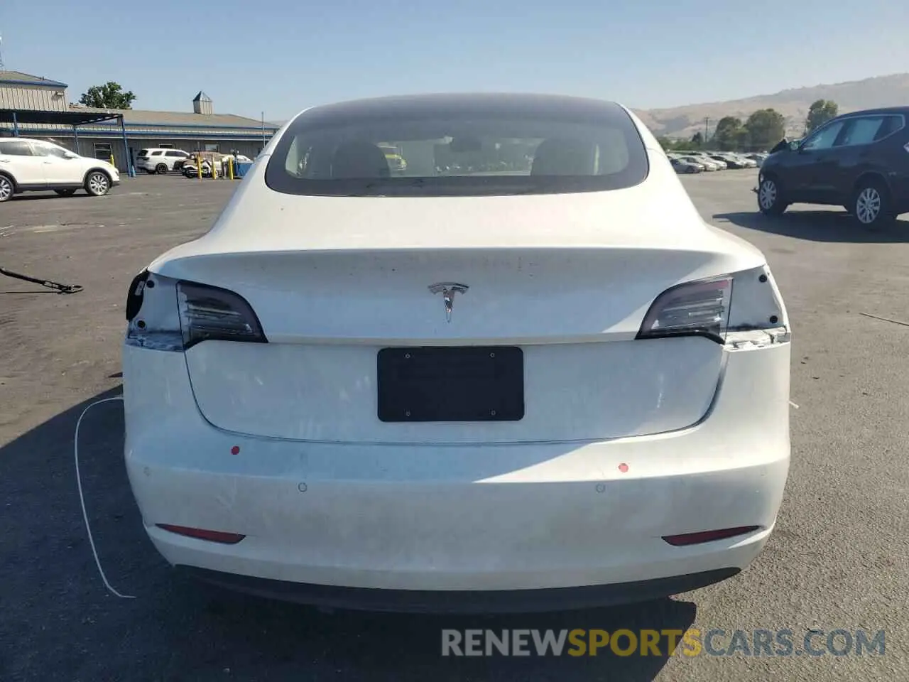 6 Photograph of a damaged car 5YJ3E1EA0MF017524 TESLA MODEL 3 2021