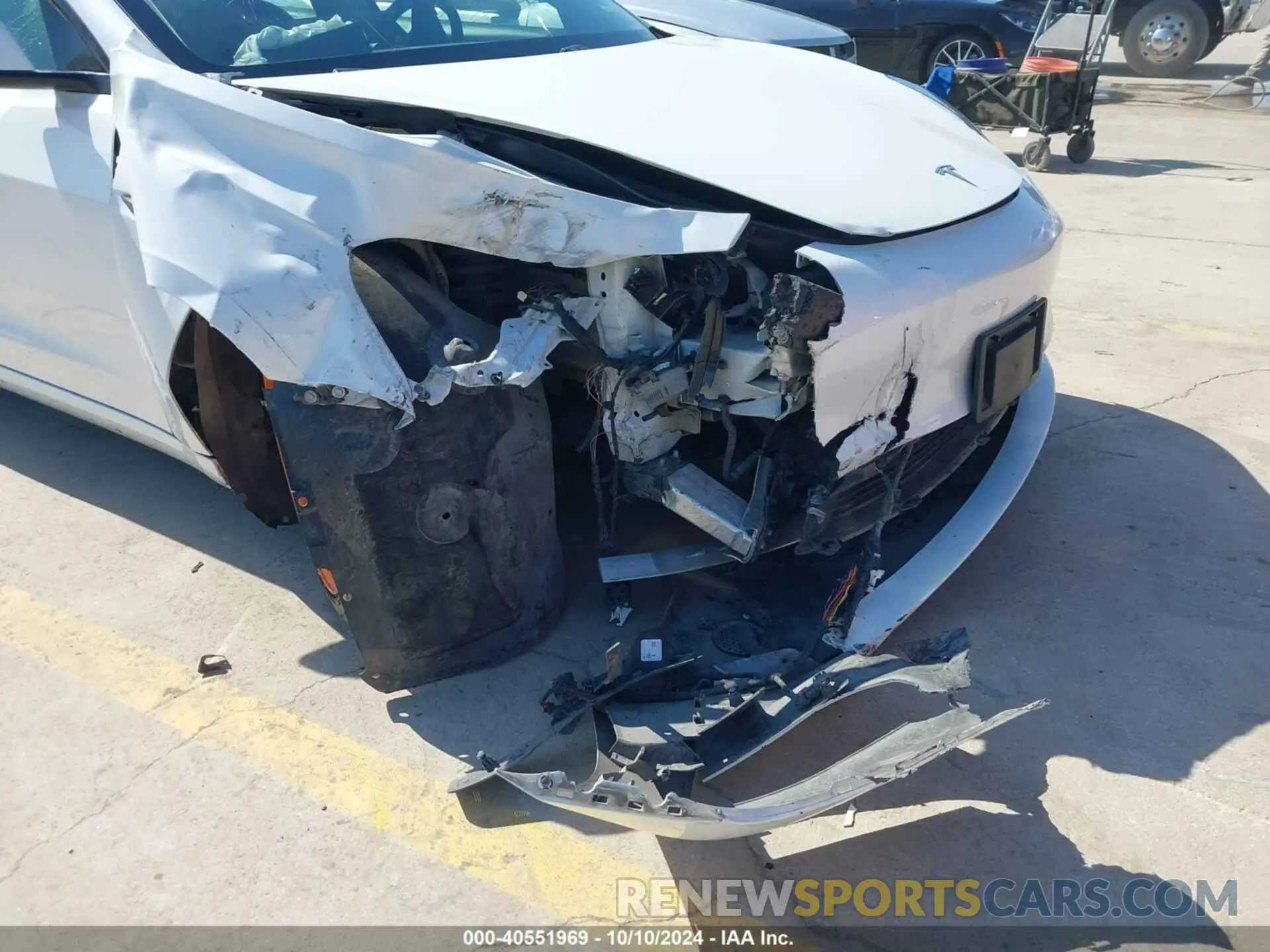 6 Photograph of a damaged car 5YJ3E1EA0MF023016 TESLA MODEL 3 2021