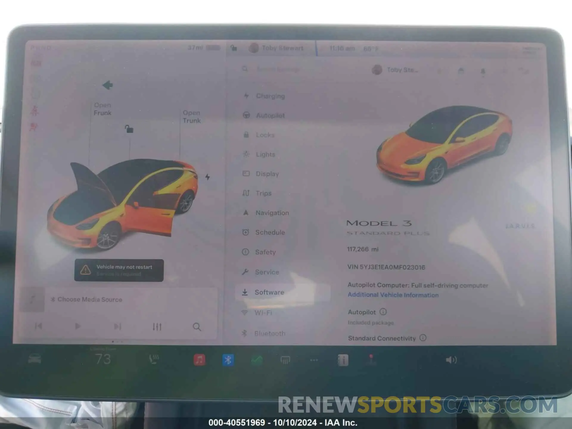 7 Photograph of a damaged car 5YJ3E1EA0MF023016 TESLA MODEL 3 2021