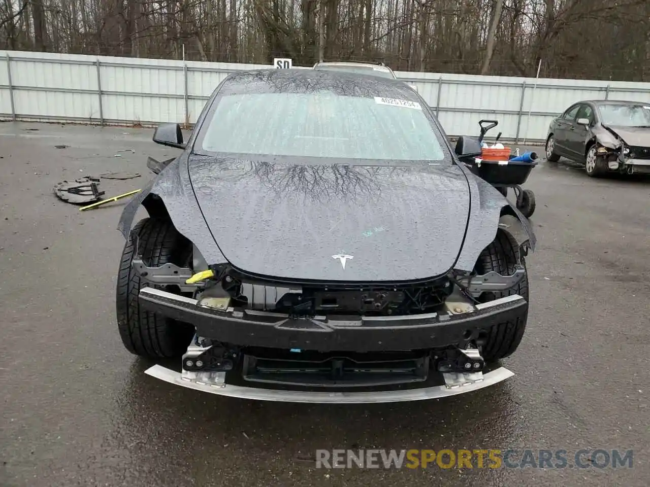 5 Photograph of a damaged car 5YJ3E1EA0MF023386 TESLA MODEL 3 2021