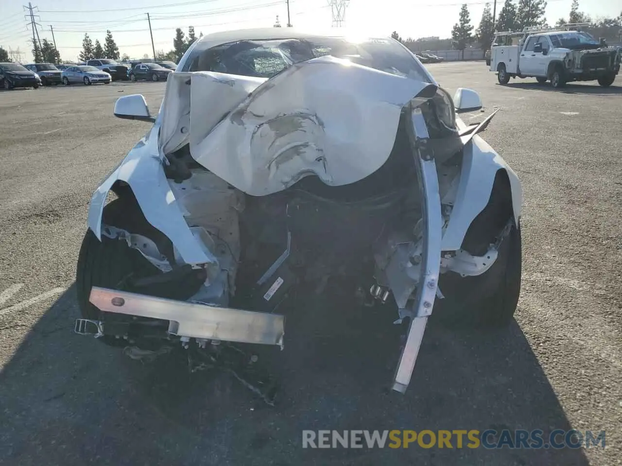 5 Photograph of a damaged car 5YJ3E1EA0MF026725 TESLA MODEL 3 2021