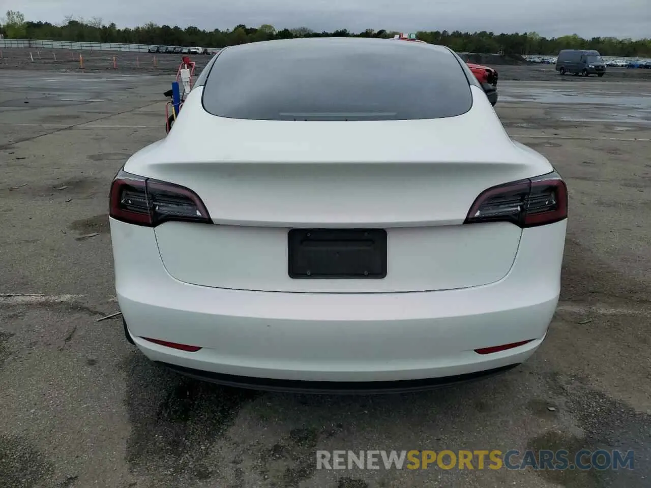 6 Photograph of a damaged car 5YJ3E1EA0MF029723 TESLA MODEL 3 2021