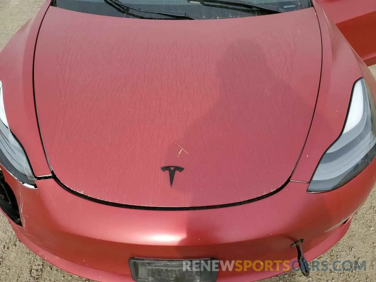 11 Photograph of a damaged car 5YJ3E1EA0MF054170 TESLA MODEL 3 2021