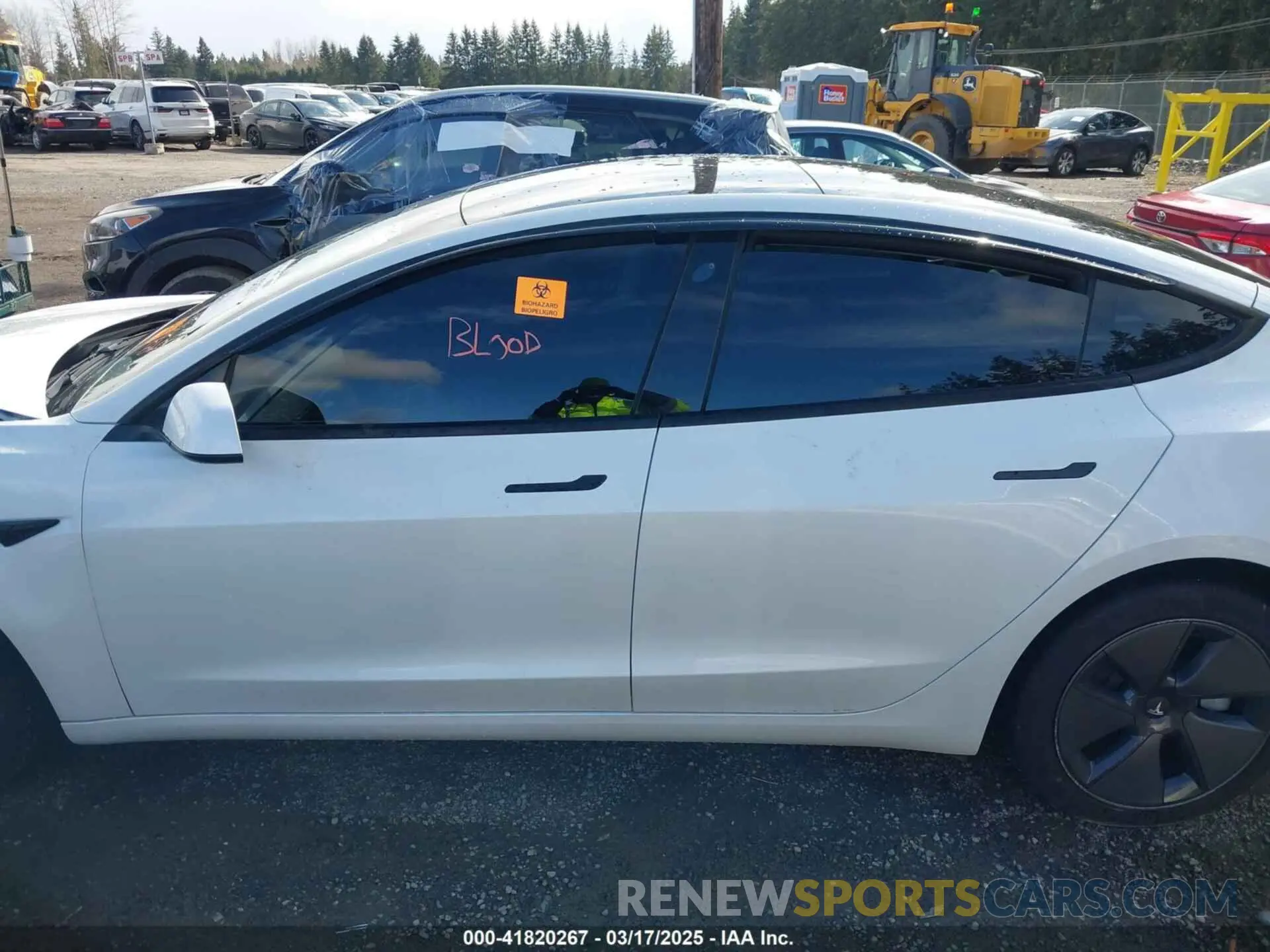 14 Photograph of a damaged car 5YJ3E1EA0MF062074 TESLA MODEL 3 2021