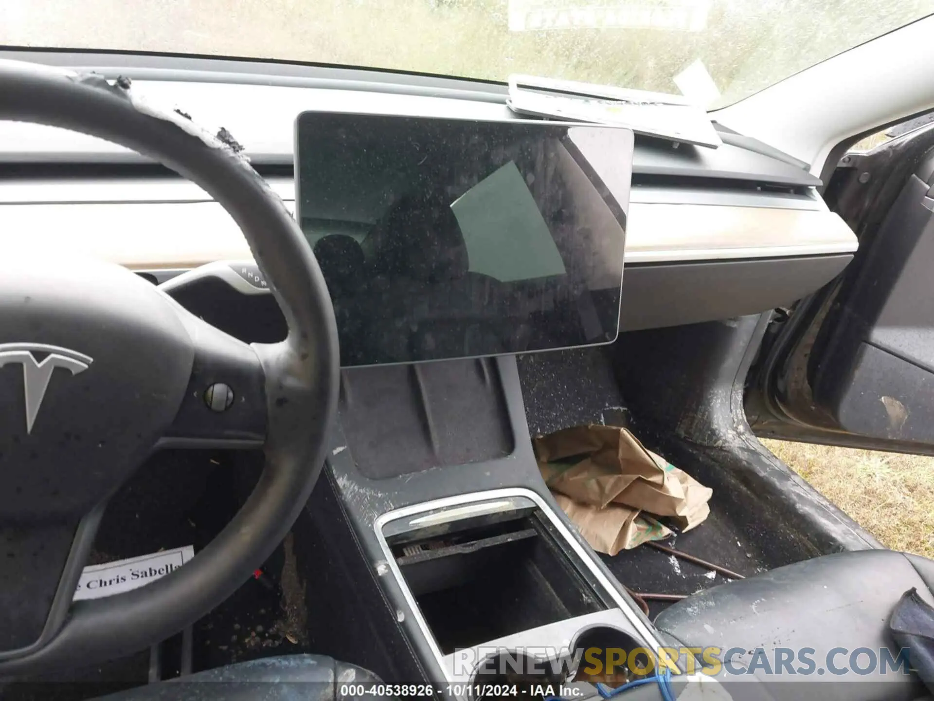 7 Photograph of a damaged car 5YJ3E1EA0MF077805 TESLA MODEL 3 2021