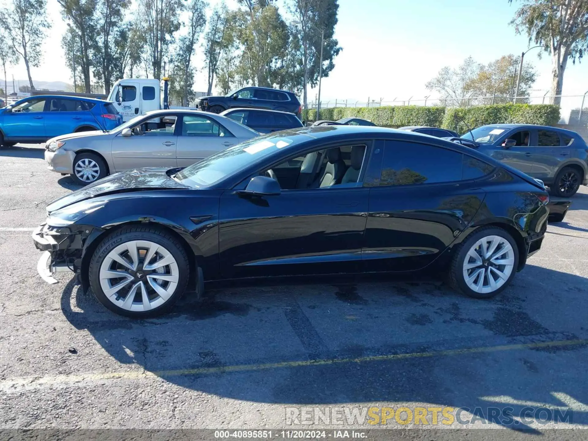 15 Photograph of a damaged car 5YJ3E1EA0MF079294 TESLA MODEL 3 2021