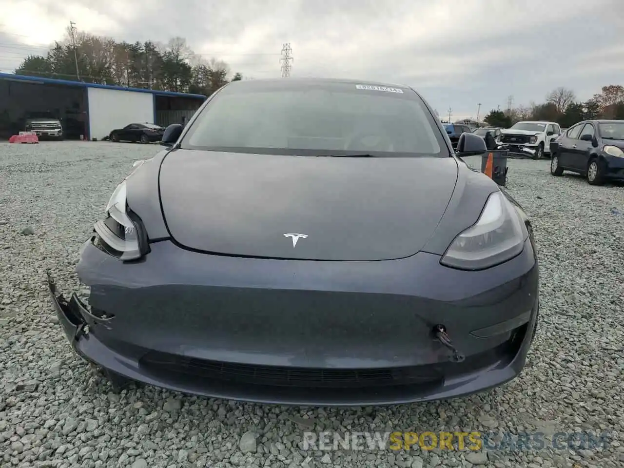 5 Photograph of a damaged car 5YJ3E1EA0MF084124 TESLA MODEL 3 2021