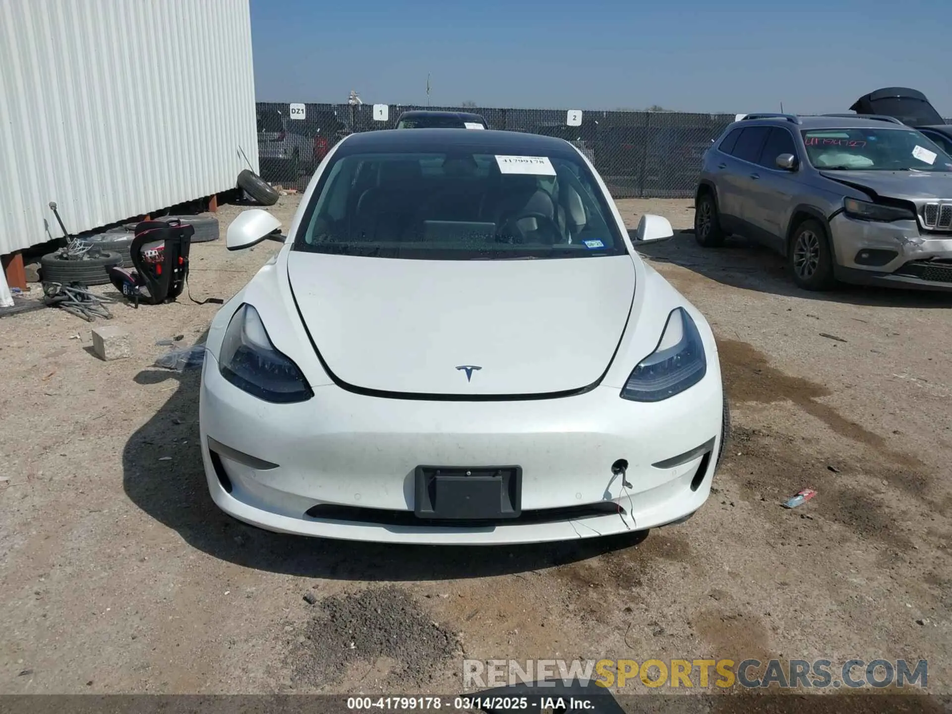 11 Photograph of a damaged car 5YJ3E1EA0MF095222 TESLA MODEL 3 2021