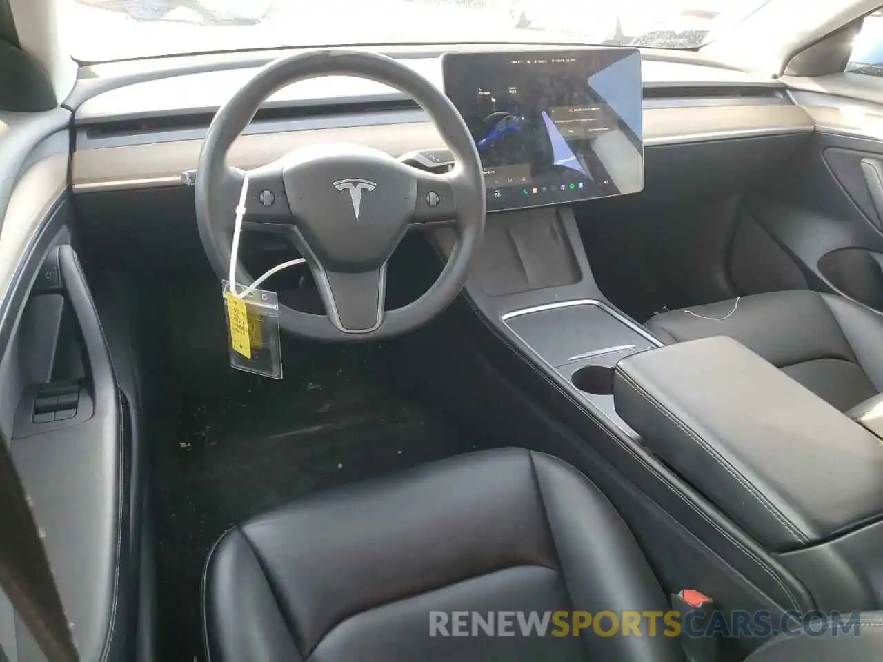 8 Photograph of a damaged car 5YJ3E1EA0MF095706 TESLA MODEL 3 2021