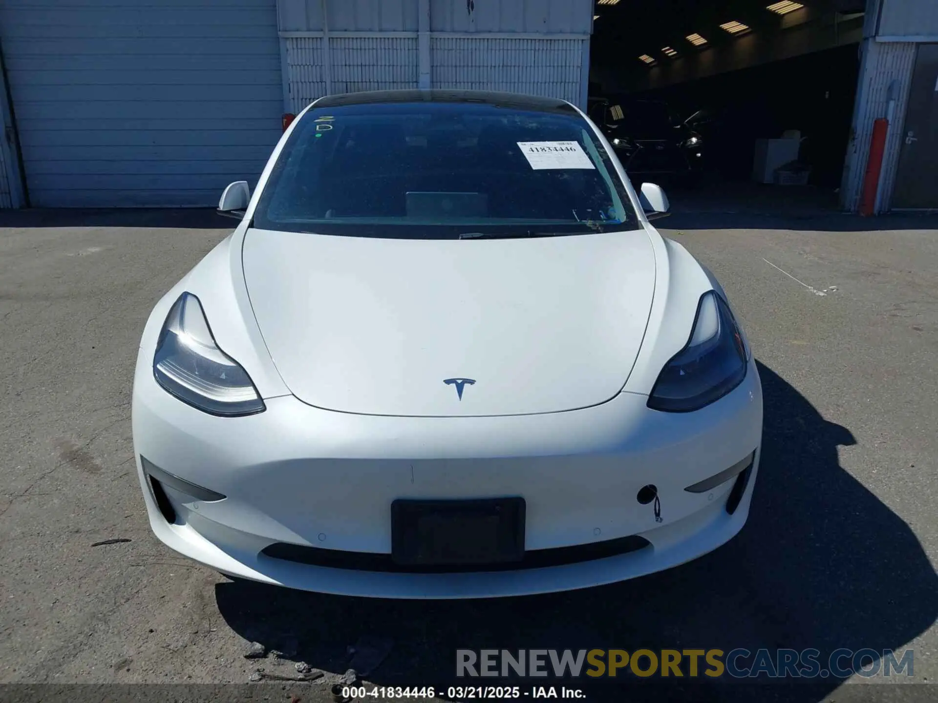 11 Photograph of a damaged car 5YJ3E1EA0MF097617 TESLA MODEL 3 2021