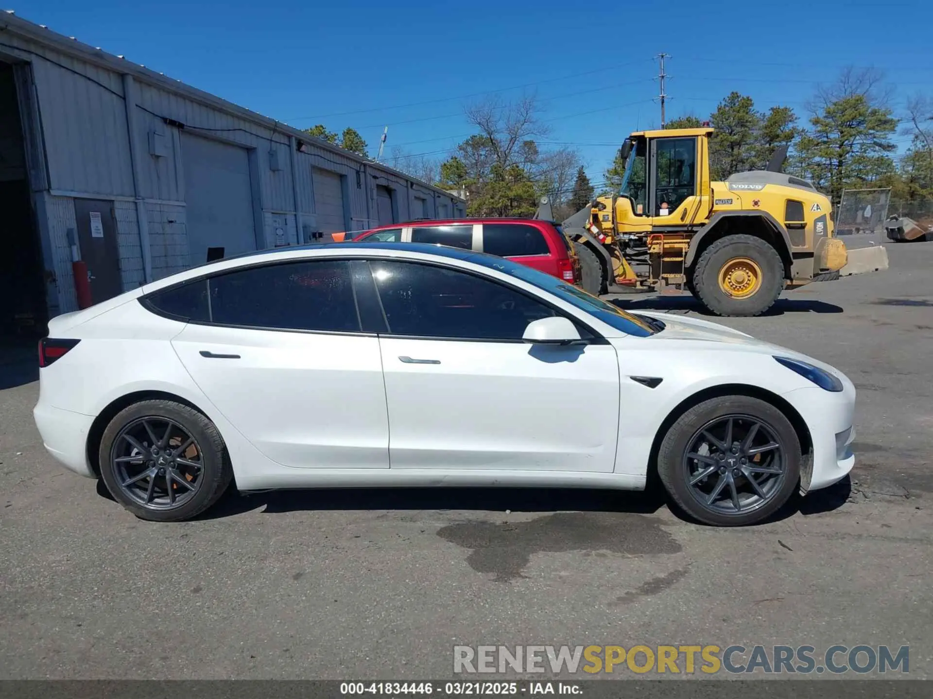 12 Photograph of a damaged car 5YJ3E1EA0MF097617 TESLA MODEL 3 2021
