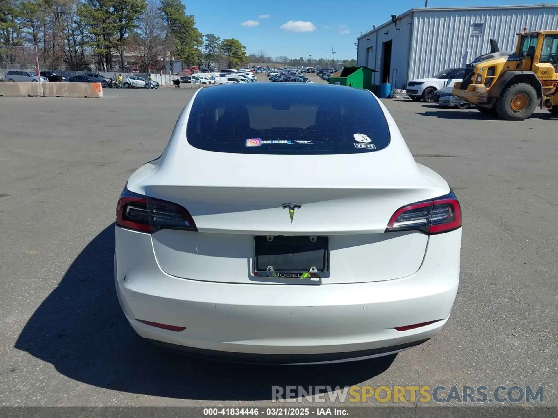 15 Photograph of a damaged car 5YJ3E1EA0MF097617 TESLA MODEL 3 2021