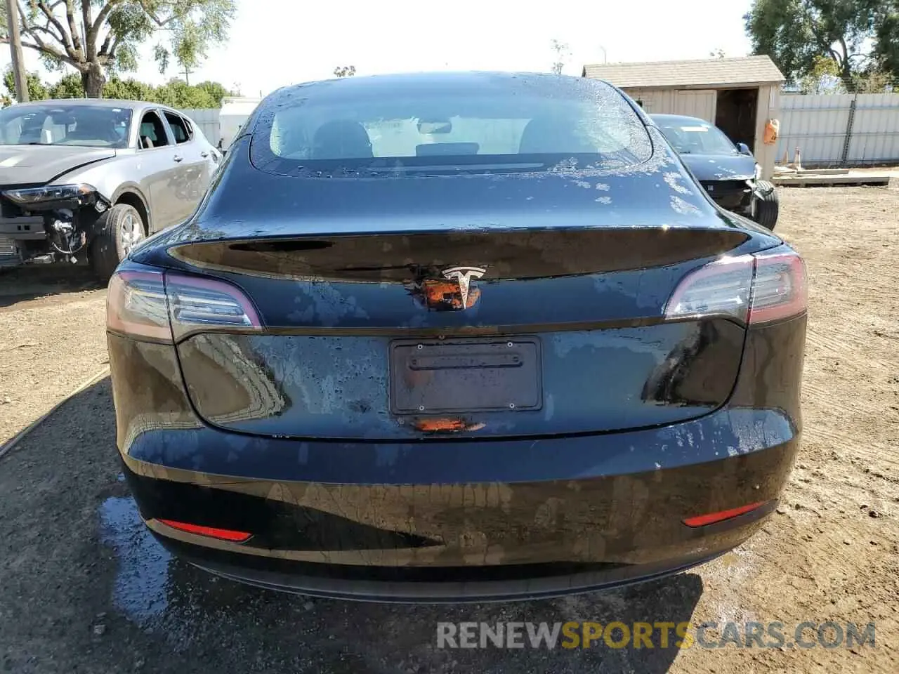 6 Photograph of a damaged car 5YJ3E1EA0MF097746 TESLA MODEL 3 2021
