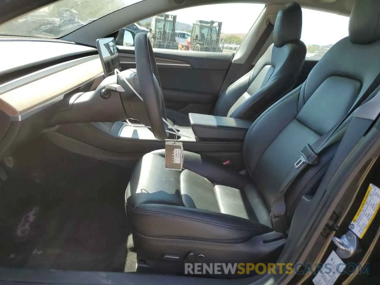 7 Photograph of a damaged car 5YJ3E1EA0MF097746 TESLA MODEL 3 2021