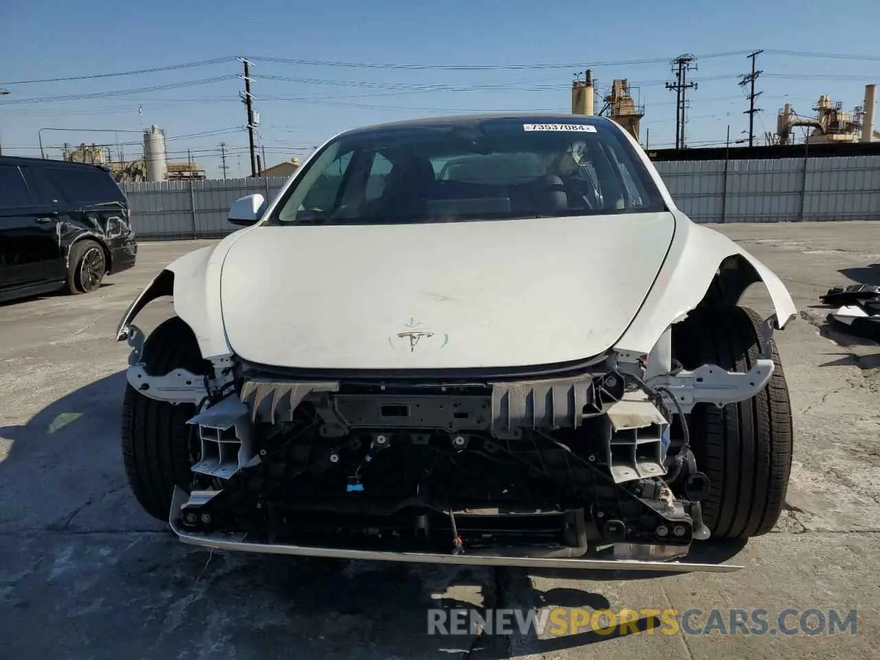 5 Photograph of a damaged car 5YJ3E1EA0MF100418 TESLA MODEL 3 2021