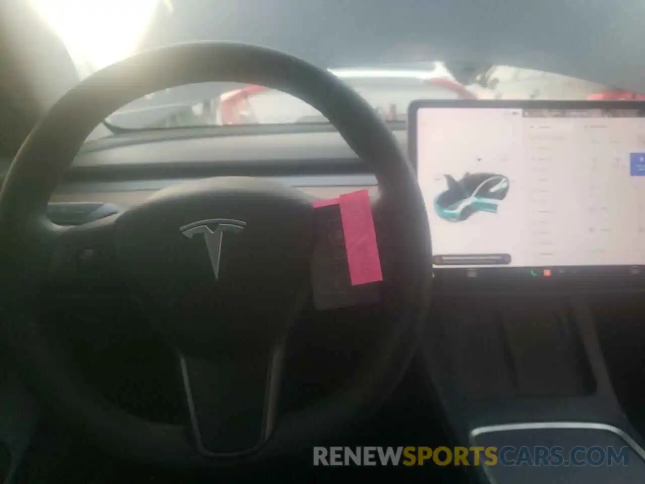 10 Photograph of a damaged car 5YJ3E1EA0MF851700 TESLA MODEL 3 2021