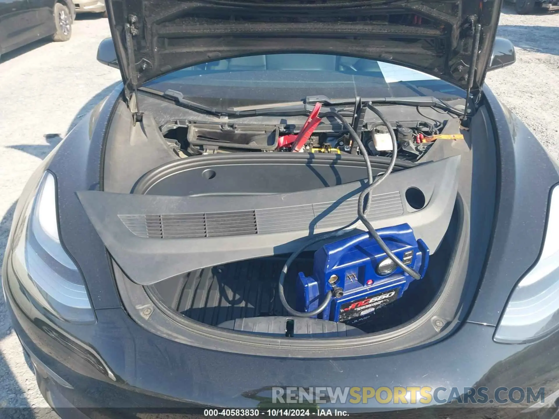 10 Photograph of a damaged car 5YJ3E1EA0MF853950 TESLA MODEL 3 2021
