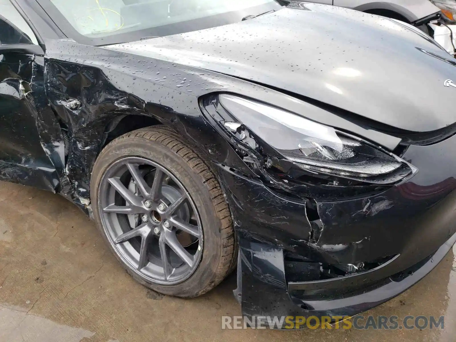 9 Photograph of a damaged car 5YJ3E1EA0MF871168 TESLA MODEL 3 2021