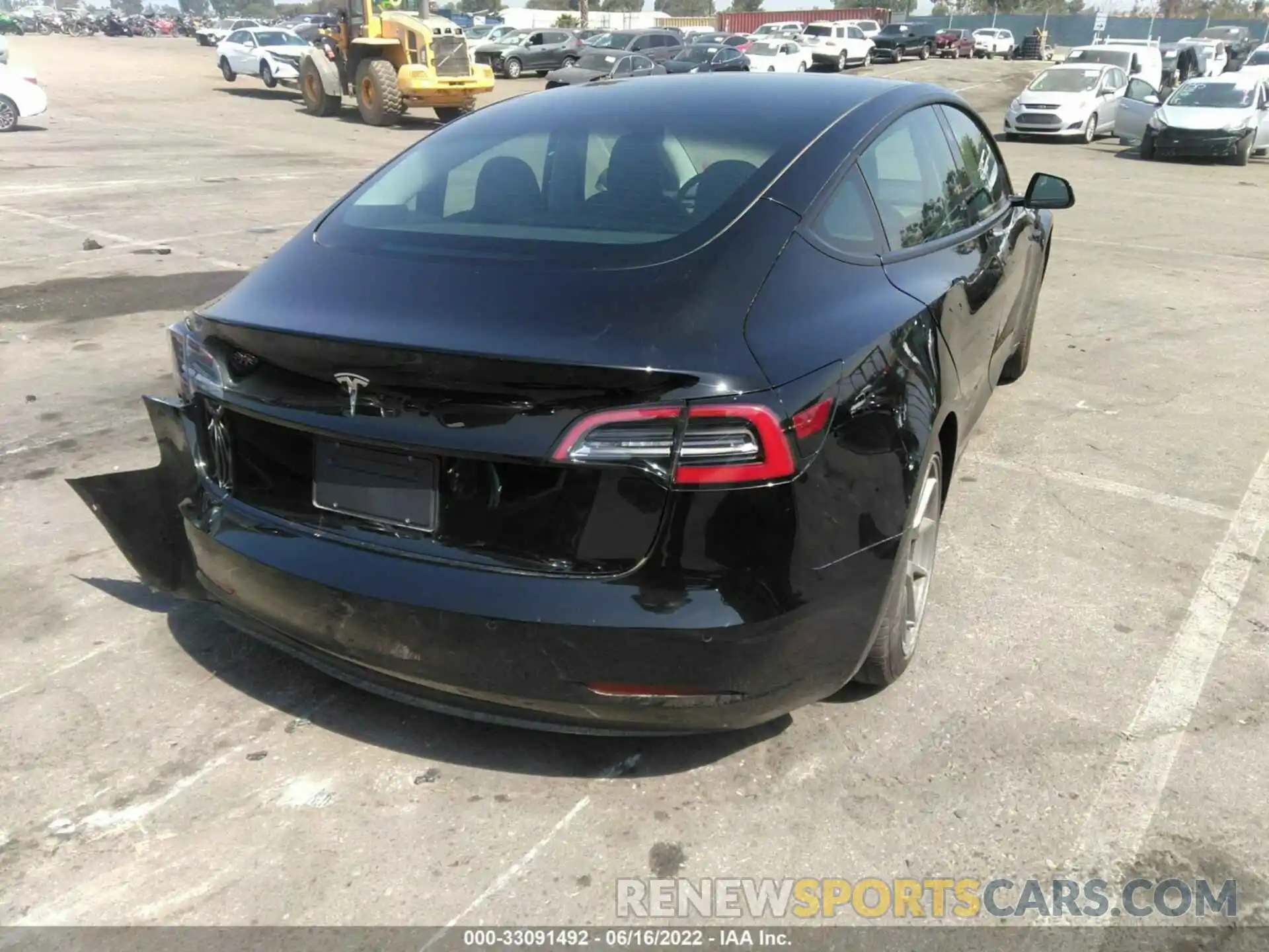 4 Photograph of a damaged car 5YJ3E1EA0MF876435 TESLA MODEL 3 2021