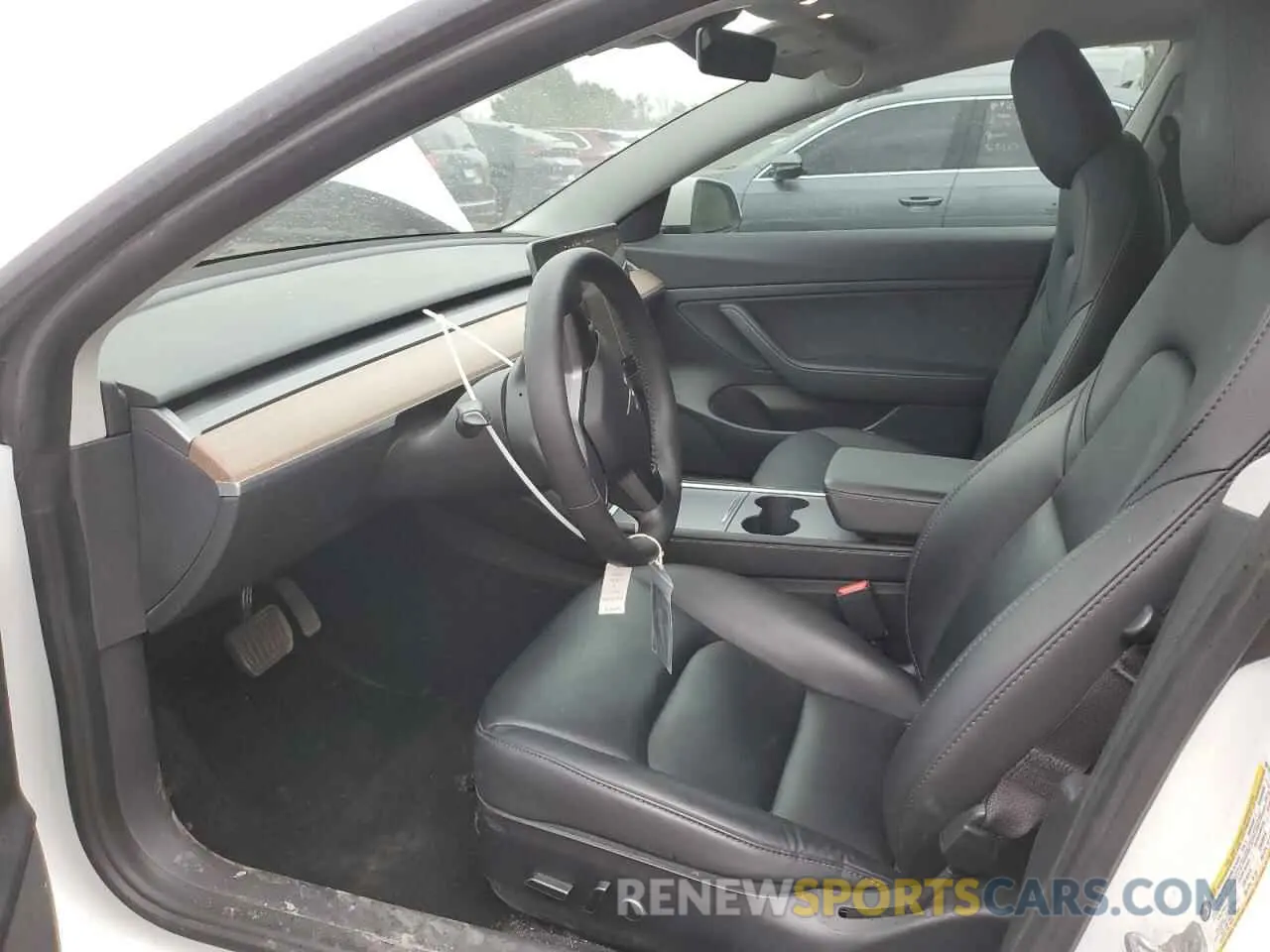 7 Photograph of a damaged car 5YJ3E1EA0MF906162 TESLA MODEL 3 2021