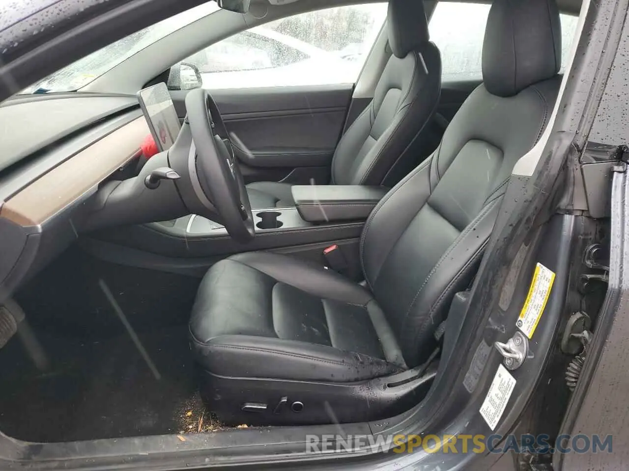 7 Photograph of a damaged car 5YJ3E1EA0MF907358 TESLA MODEL 3 2021