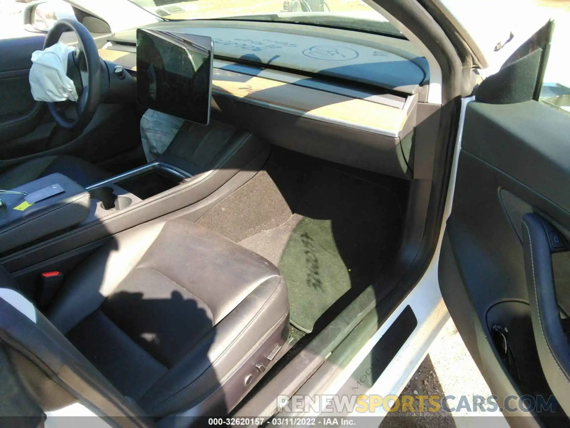 5 Photograph of a damaged car 5YJ3E1EA0MF911412 TESLA MODEL 3 2021