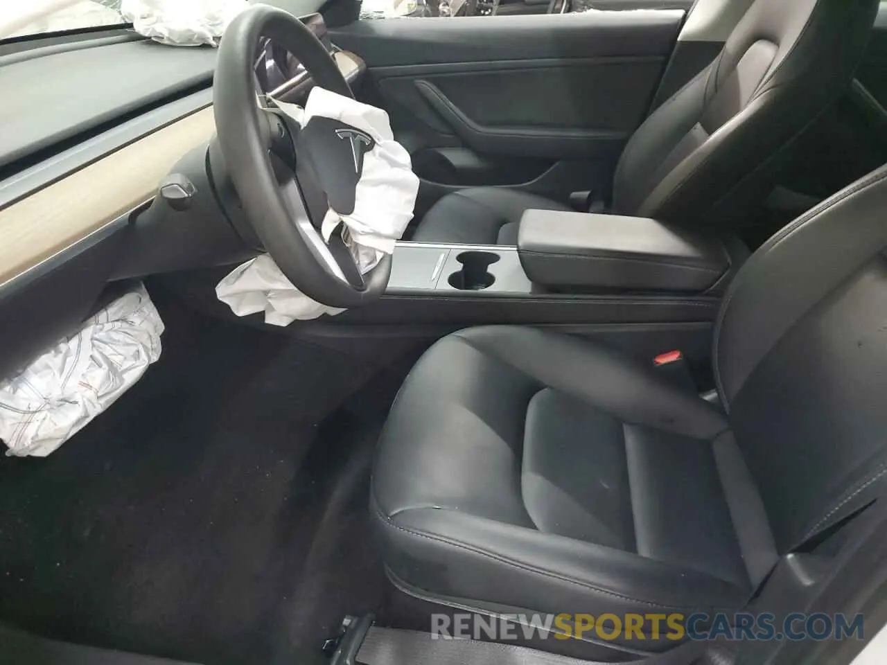 7 Photograph of a damaged car 5YJ3E1EA0MF913466 TESLA MODEL 3 2021