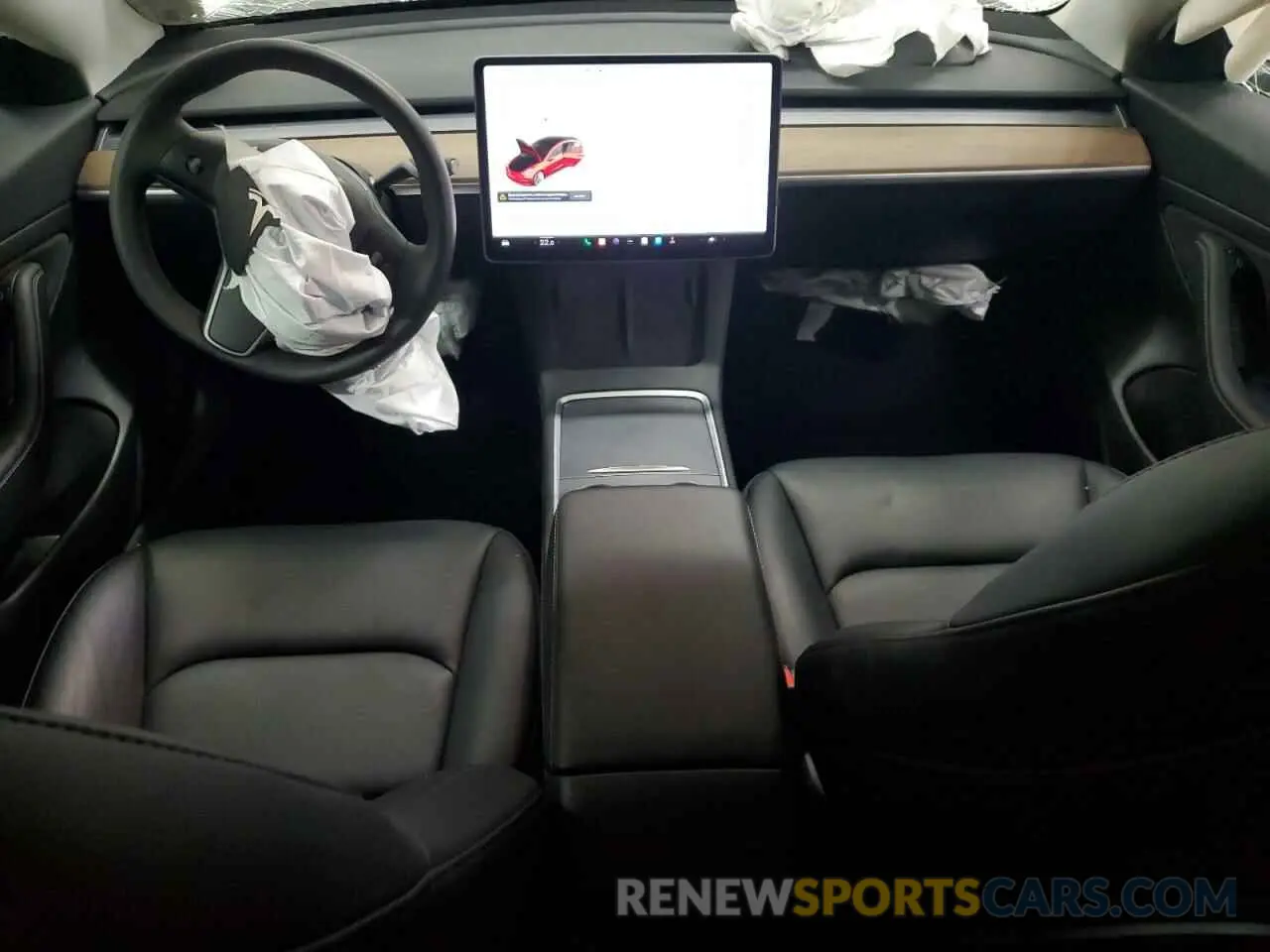 8 Photograph of a damaged car 5YJ3E1EA0MF913466 TESLA MODEL 3 2021
