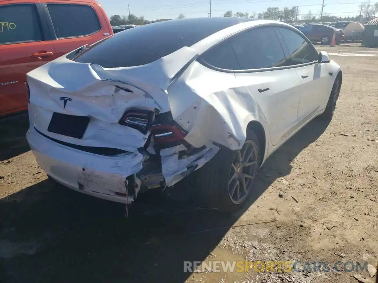 9 Photograph of a damaged car 5YJ3E1EA0MF918537 TESLA MODEL 3 2021