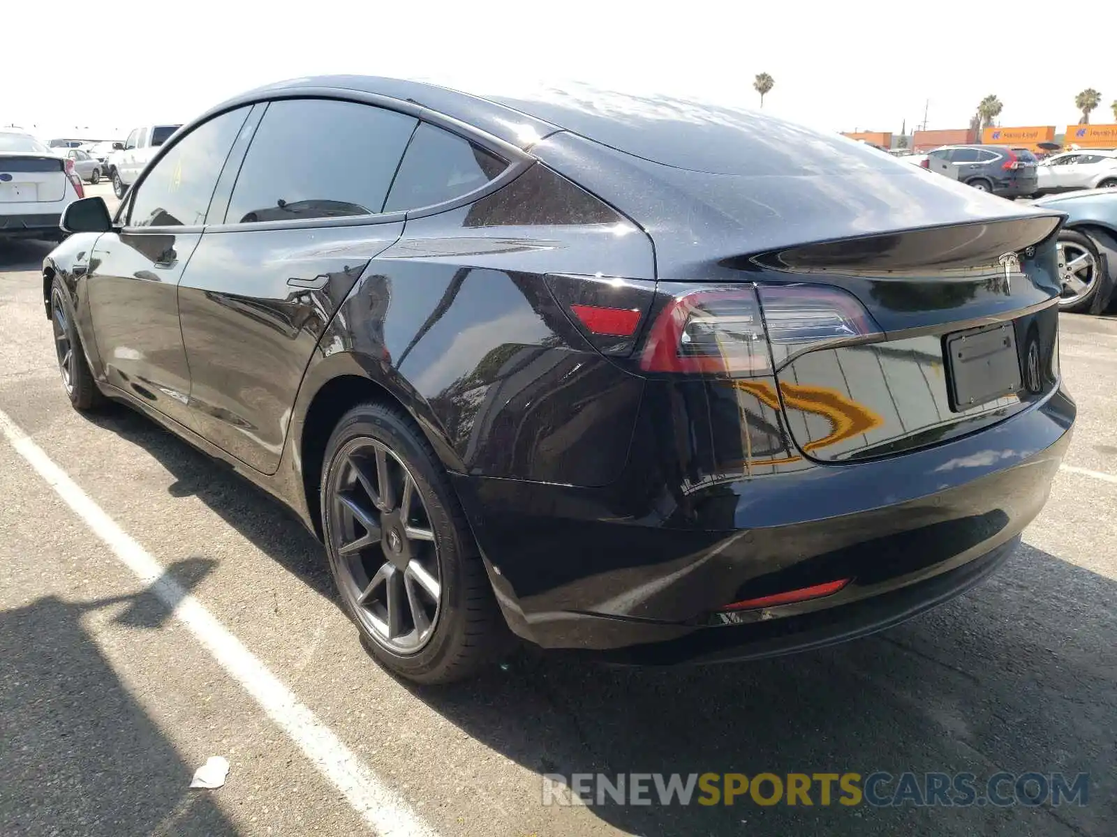 3 Photograph of a damaged car 5YJ3E1EA0MF922281 TESLA MODEL 3 2021