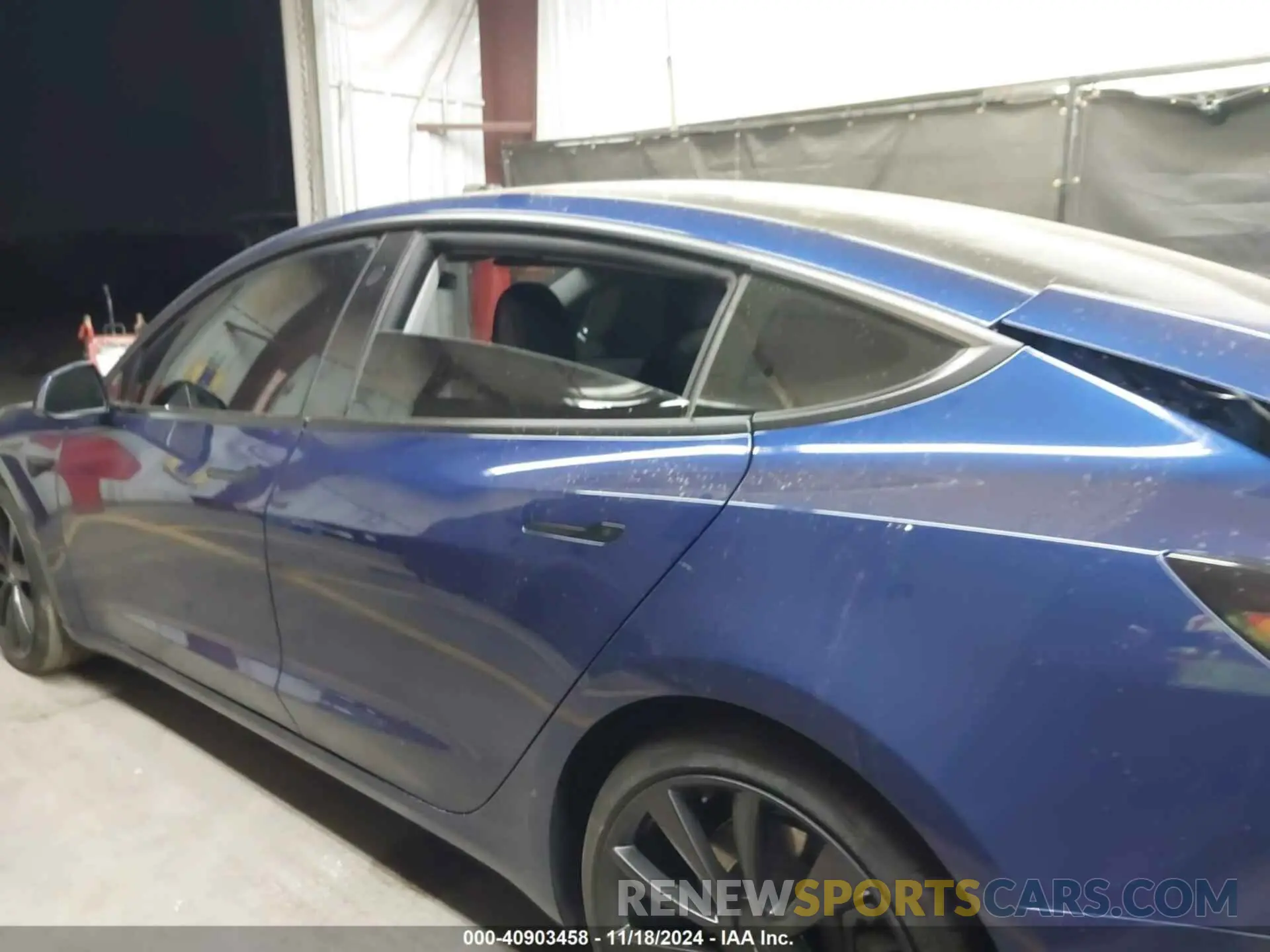 13 Photograph of a damaged car 5YJ3E1EA0MF940179 TESLA MODEL 3 2021