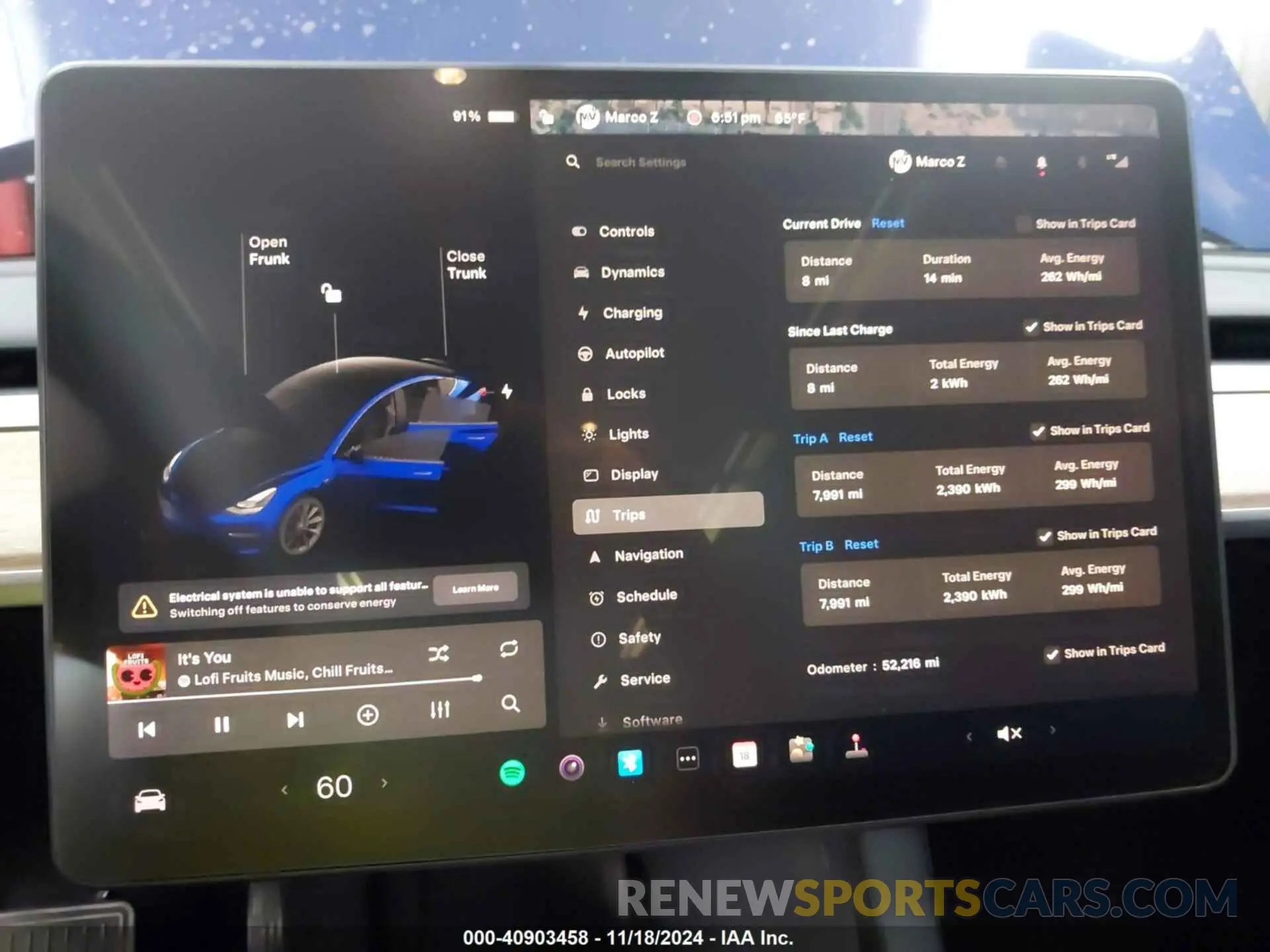 7 Photograph of a damaged car 5YJ3E1EA0MF940179 TESLA MODEL 3 2021