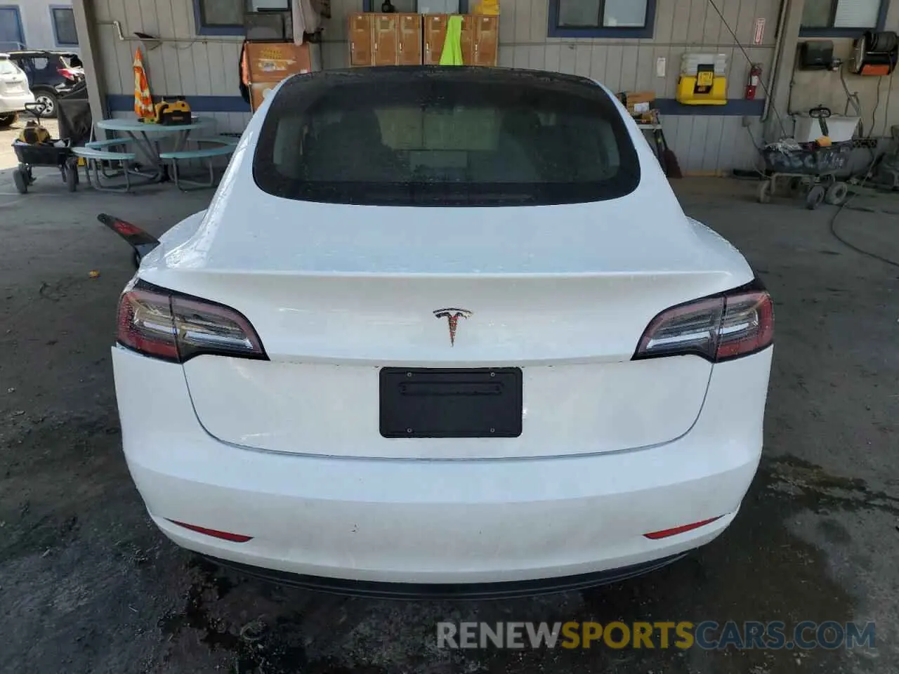 6 Photograph of a damaged car 5YJ3E1EA0MF940389 TESLA MODEL 3 2021