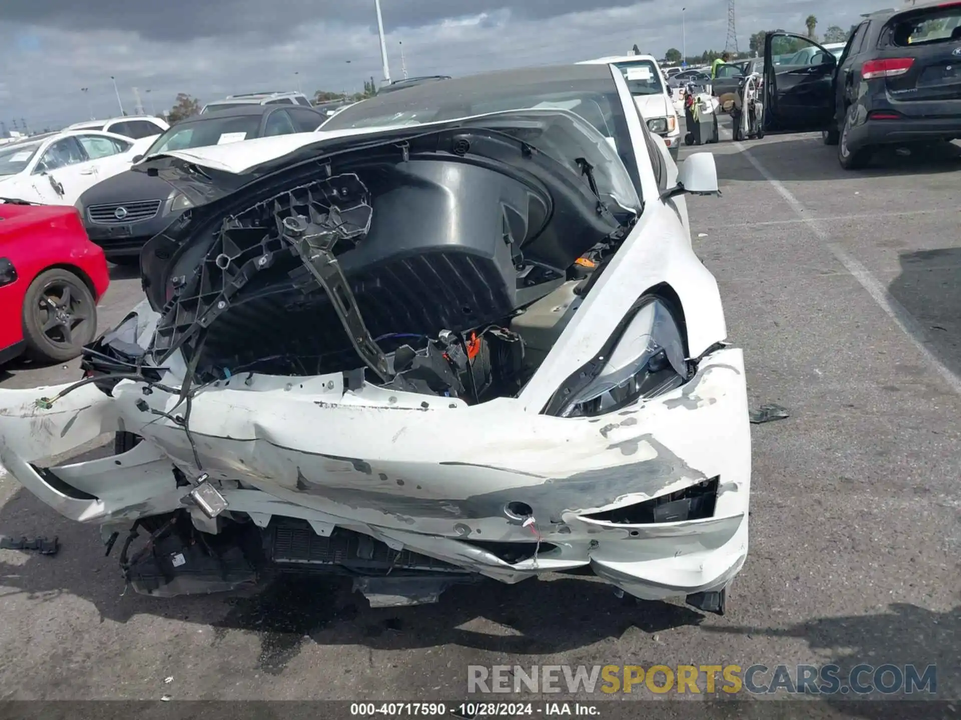 11 Photograph of a damaged car 5YJ3E1EA0MF940540 TESLA MODEL 3 2021