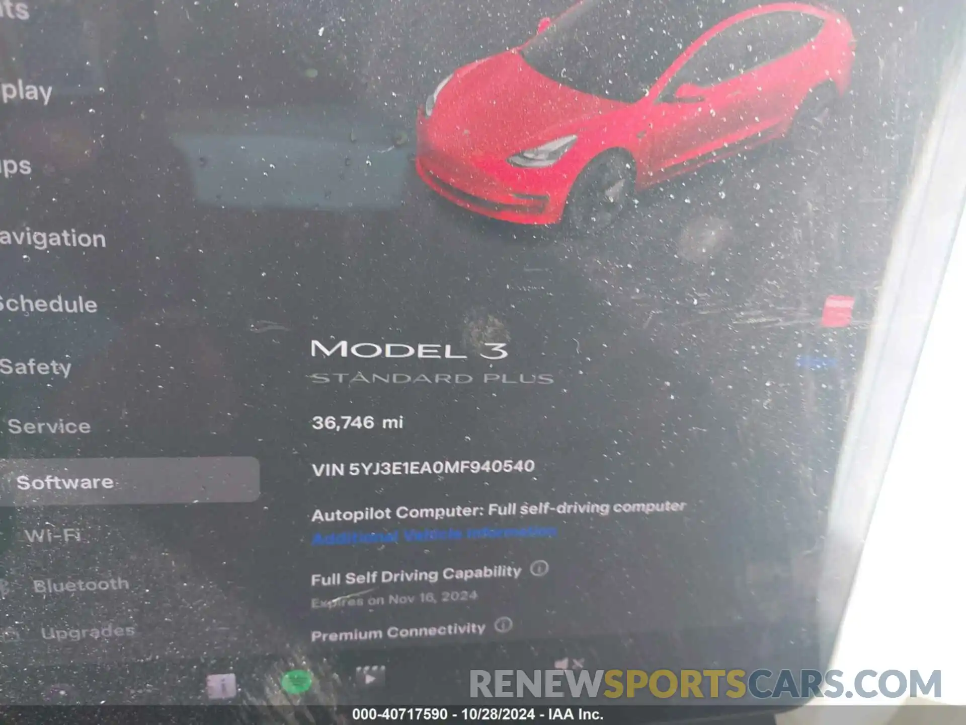 7 Photograph of a damaged car 5YJ3E1EA0MF940540 TESLA MODEL 3 2021