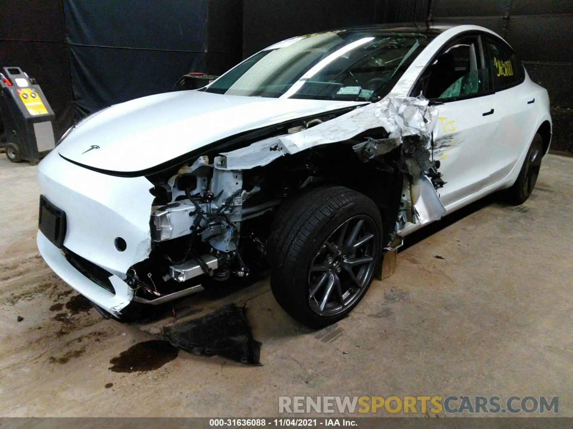 6 Photograph of a damaged car 5YJ3E1EA0MF961193 TESLA MODEL 3 2021