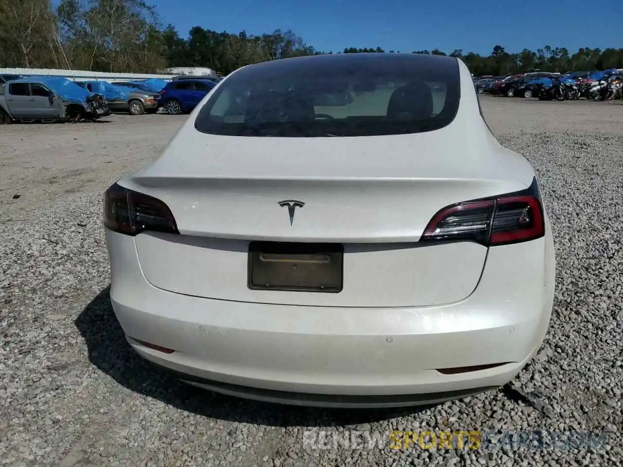 6 Photograph of a damaged car 5YJ3E1EA0MF976356 TESLA MODEL 3 2021