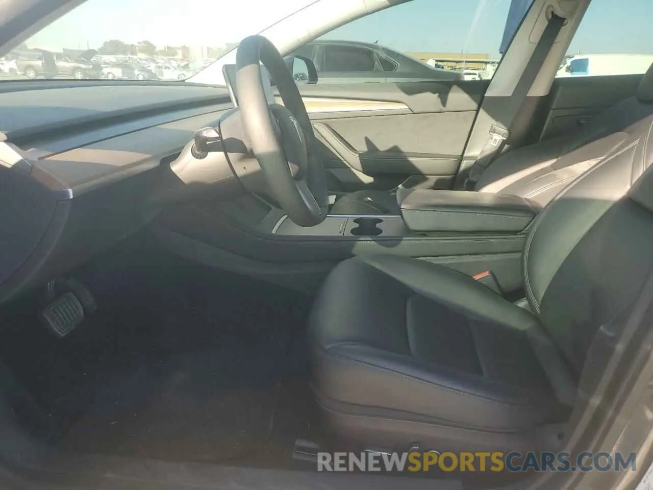 7 Photograph of a damaged car 5YJ3E1EA0MF976700 TESLA MODEL 3 2021