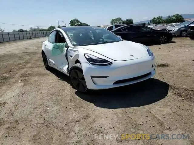 13 Photograph of a damaged car 5YJ3E1EA0MF985574 TESLA MODEL 3 2021