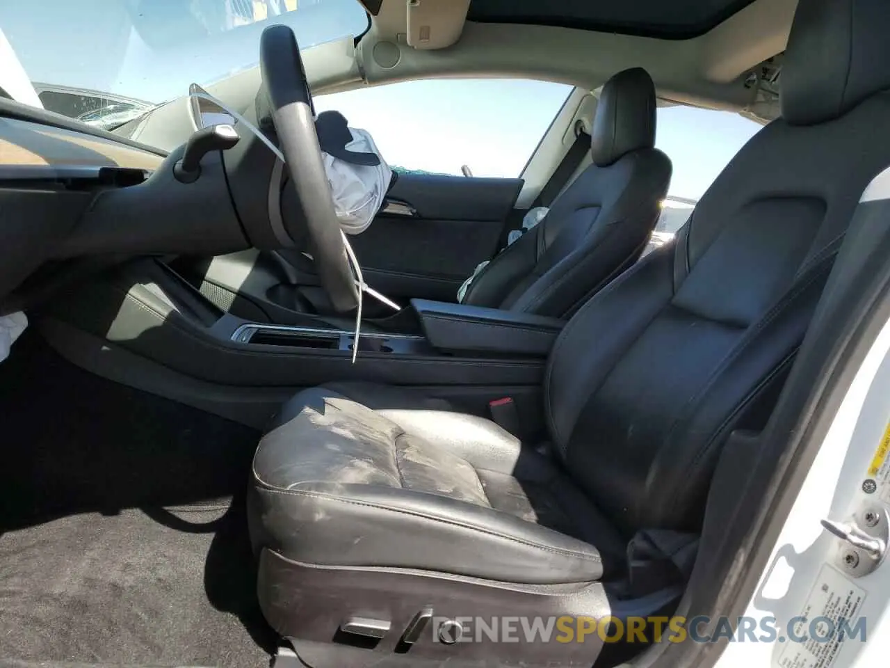 7 Photograph of a damaged car 5YJ3E1EA0MF985574 TESLA MODEL 3 2021