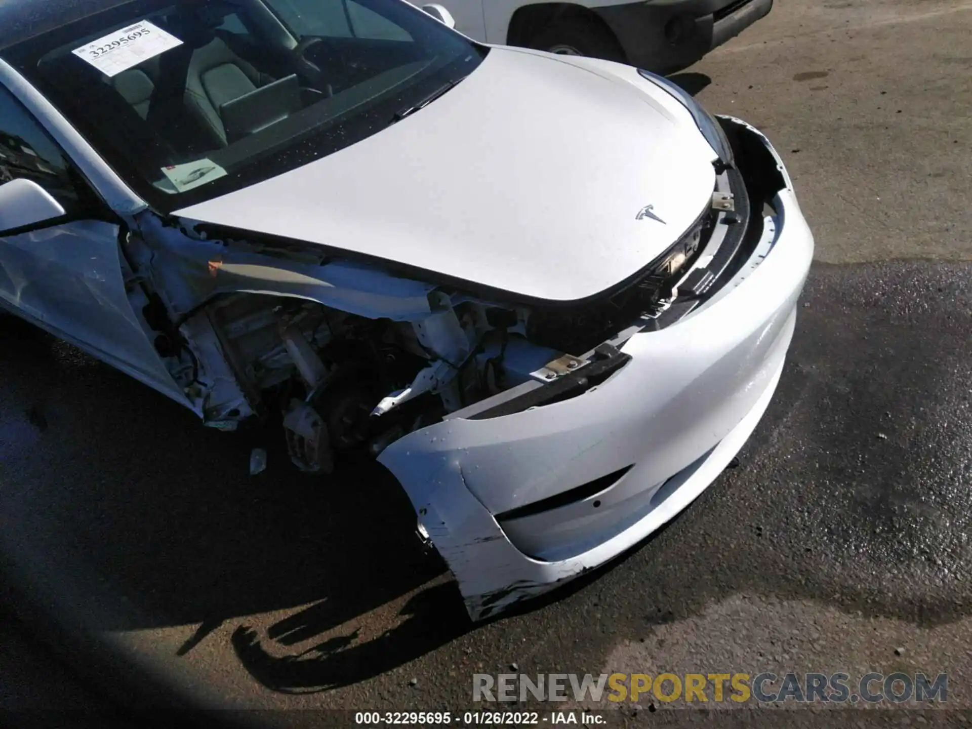 6 Photograph of a damaged car 5YJ3E1EA0MF986319 TESLA MODEL 3 2021