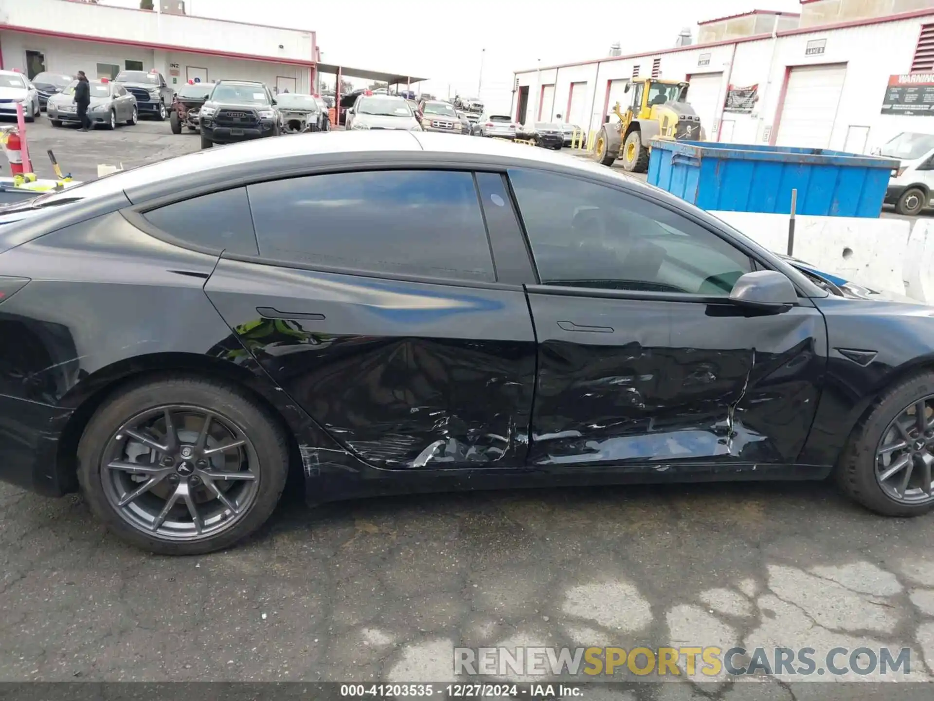 13 Photograph of a damaged car 5YJ3E1EA0MF997305 TESLA MODEL 3 2021