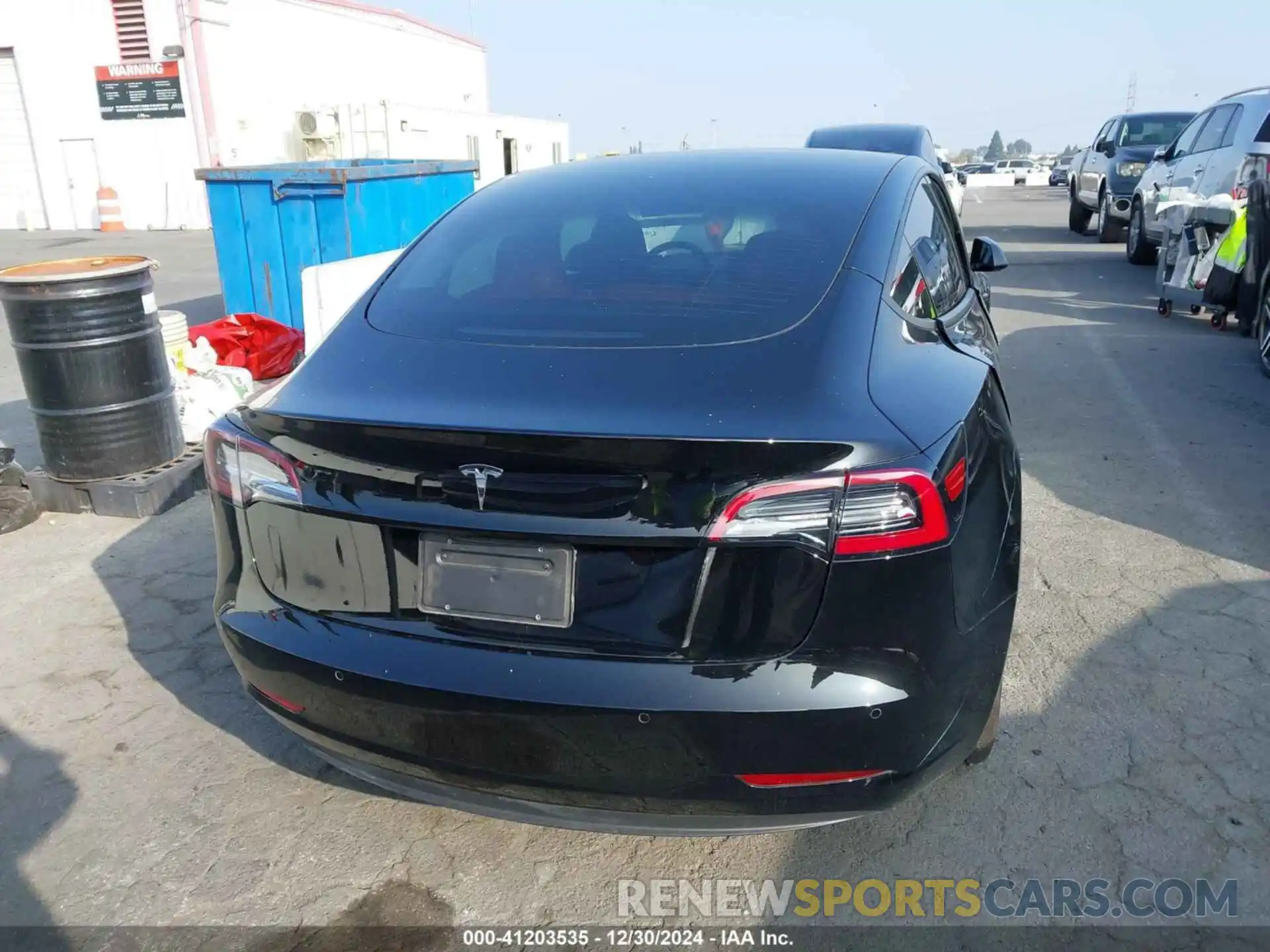 16 Photograph of a damaged car 5YJ3E1EA0MF997305 TESLA MODEL 3 2021