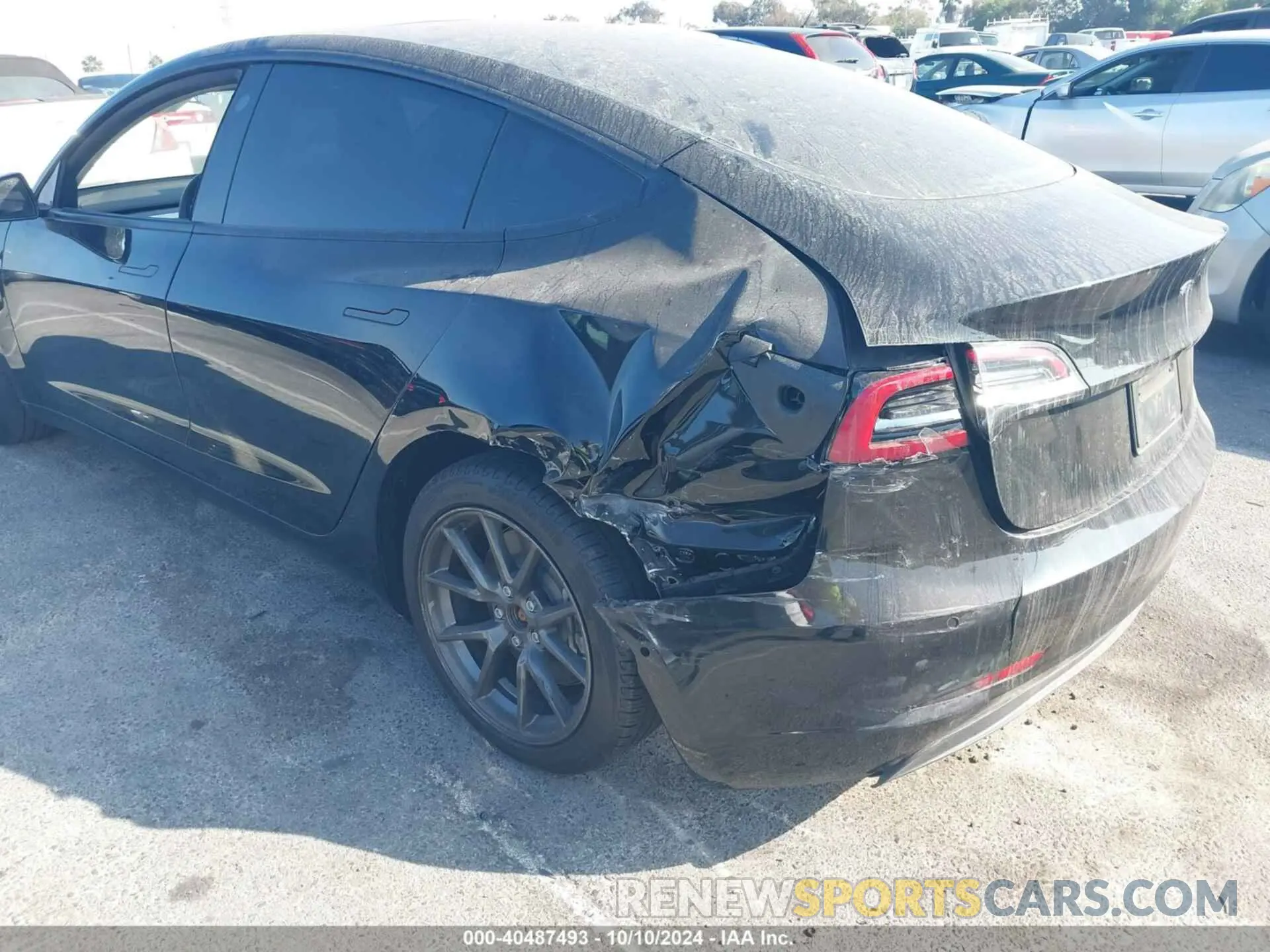 6 Photograph of a damaged car 5YJ3E1EA1MF000618 TESLA MODEL 3 2021
